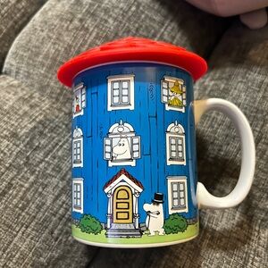Arabia Moominhouse mug with lid